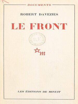 cover image of Le Front